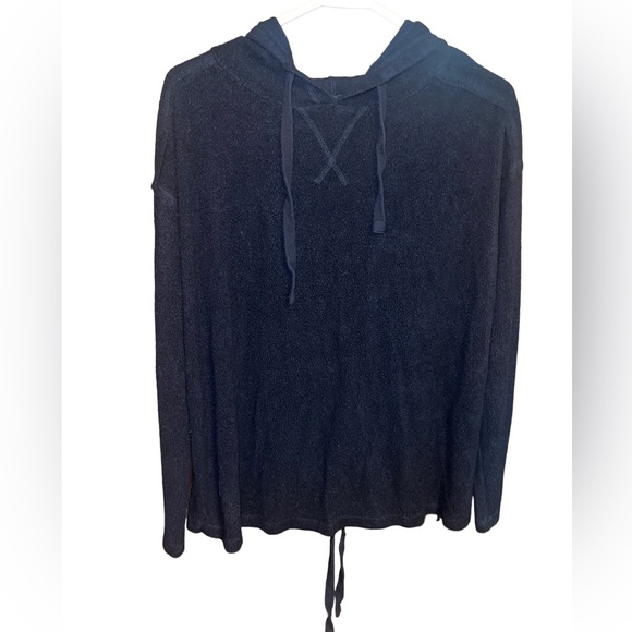 White Crow Pullover Hoodie With Laced Back Size Medium - Picture 1 of 6